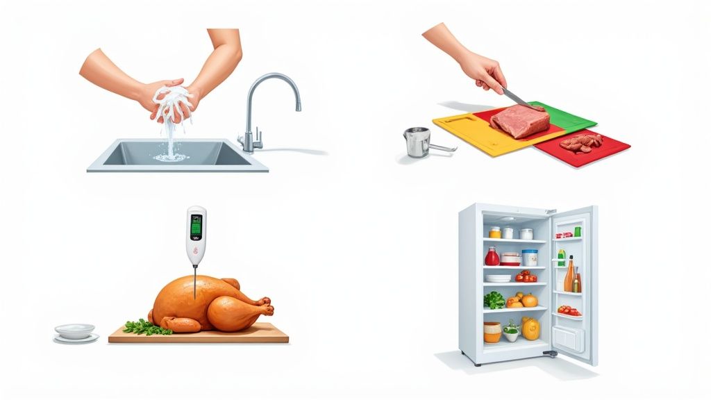 A Food Service Manager’s Guide to Preventing Salmonella Contamination