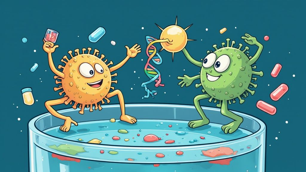 How Bacteria Develop Antibiotic Resistance