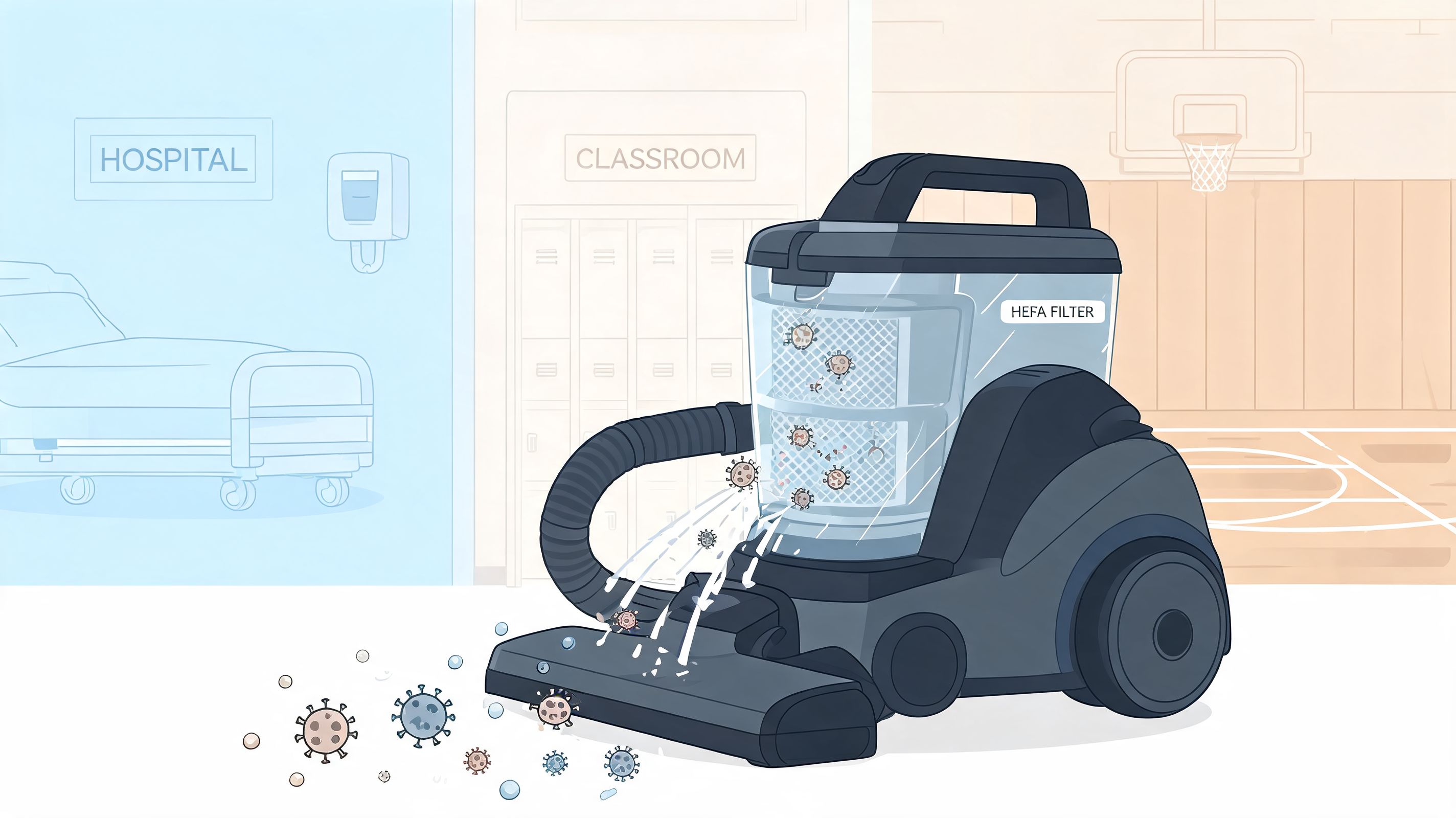 Best Commercial Grade Vacuum Cleaners for Infection Control