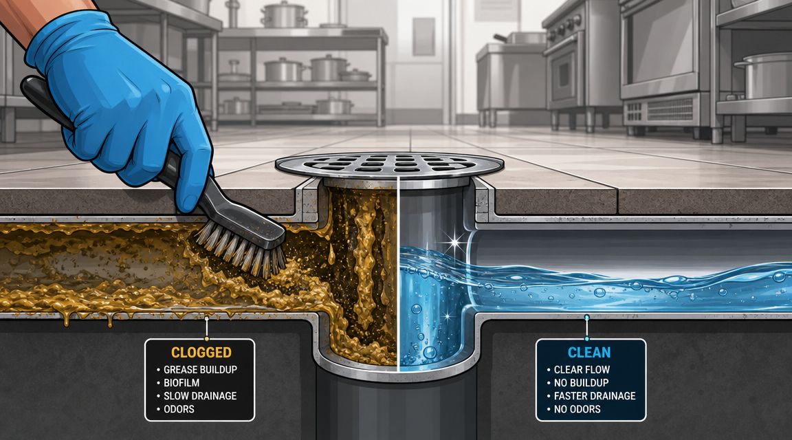Mastering Restaurant Drain Cleaning for Kitchen Safety