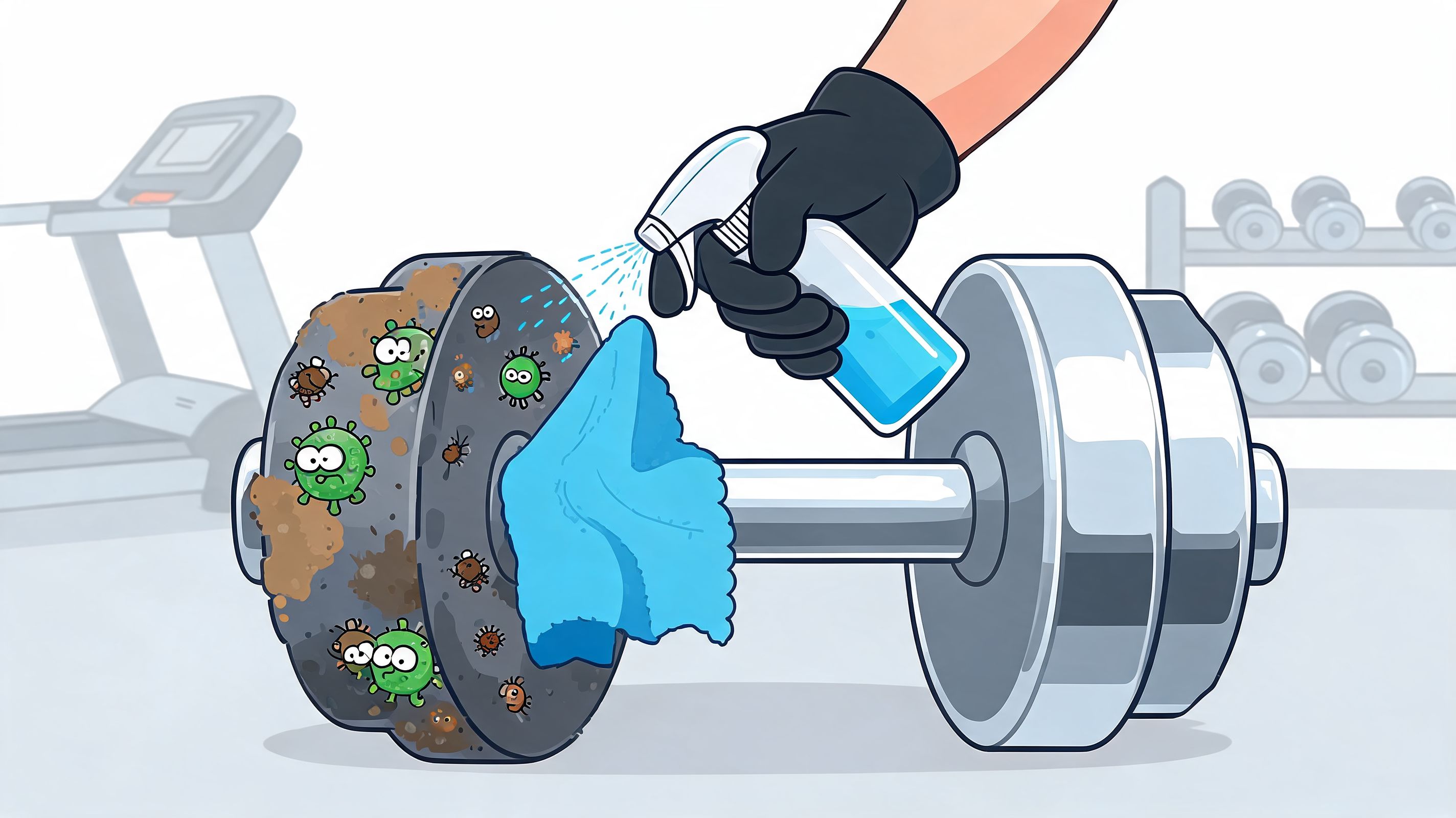 Fitness Center Cleaning: A Pathogen Control Plan