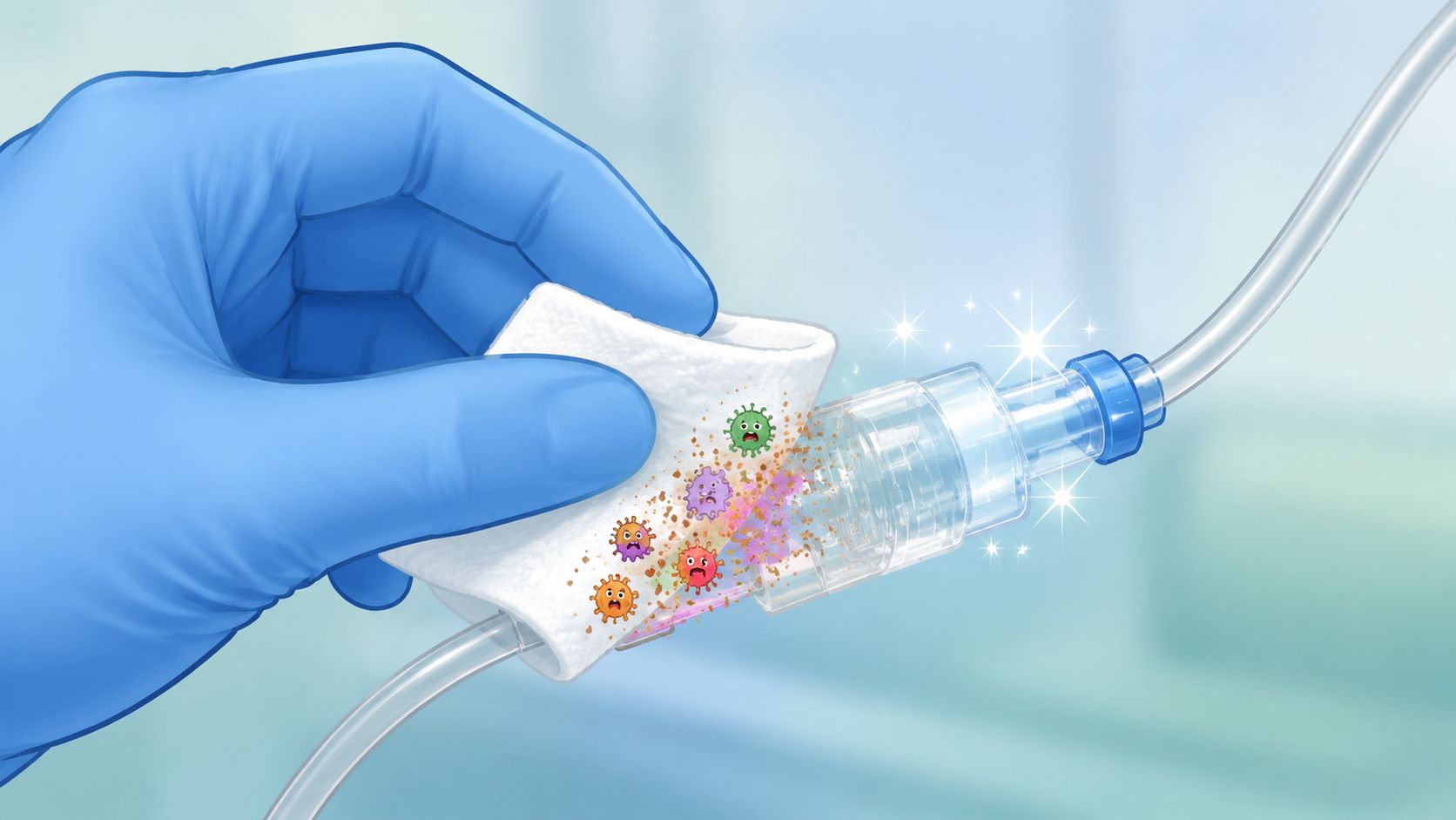 Scrub the Hub: A Guide to IV Infection Prevention