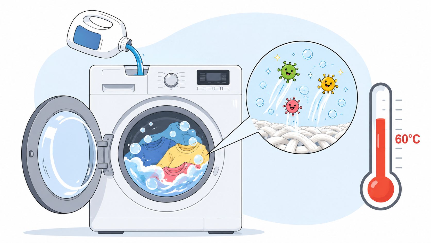 Does Laundry Detergent Kill Bacteria? the Truth