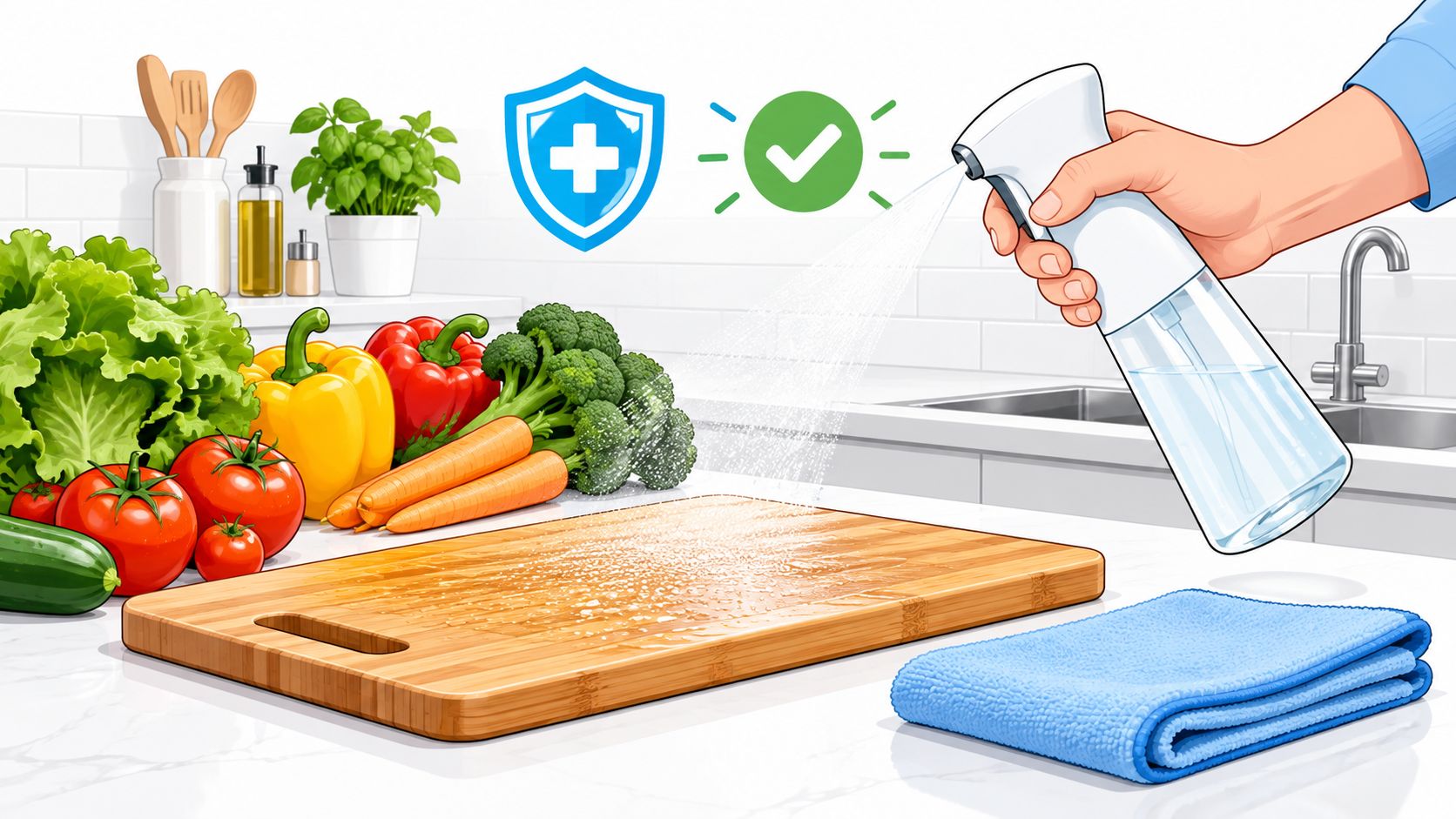 Kitchen Disinfectant Spray: How to Choose and Use It Safely