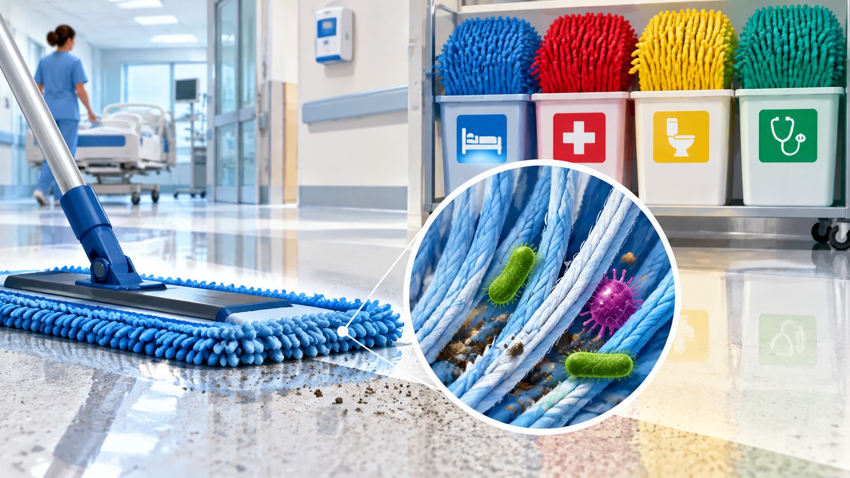 Microfiber Mop Cloth Guide: Infection Control Basics – BacteriaFAQ.com